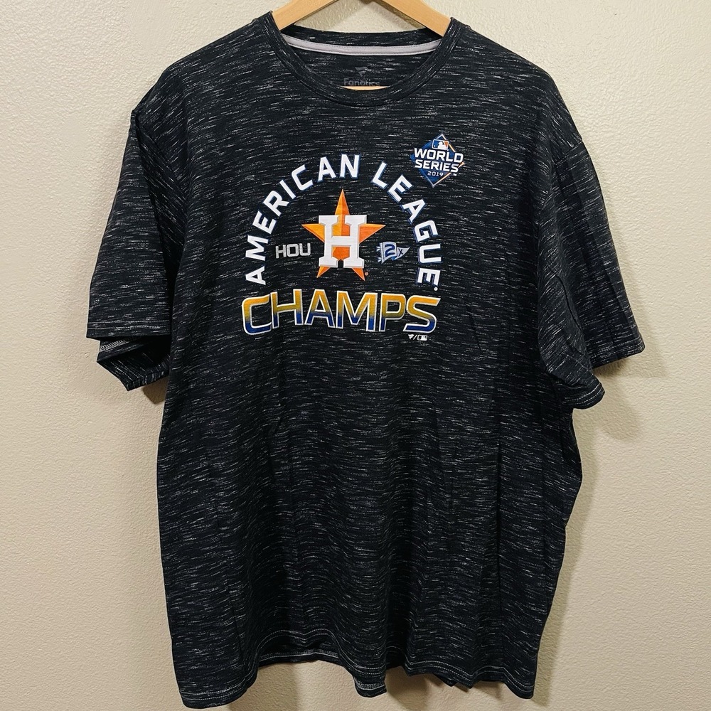 Houston Astros American Baseball League Champs 2019 T-Shirt‎ Men's 2XL